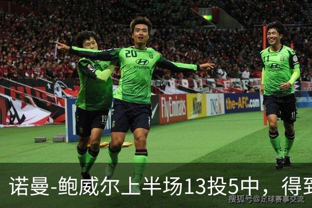 诺曼-鲍威尔上半场13投5中，得到19分3篮板1助攻